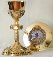 French Antique Gothic Chalice